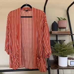 Forever 21 Stripe Kimono